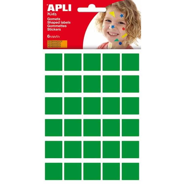 APLI_Sticker Vuông Xanh Lá 20x20_13238 - APLI