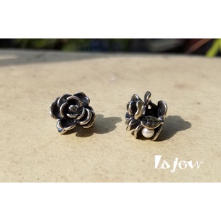 charm hoa bạc 925 xỏ vòng Troll