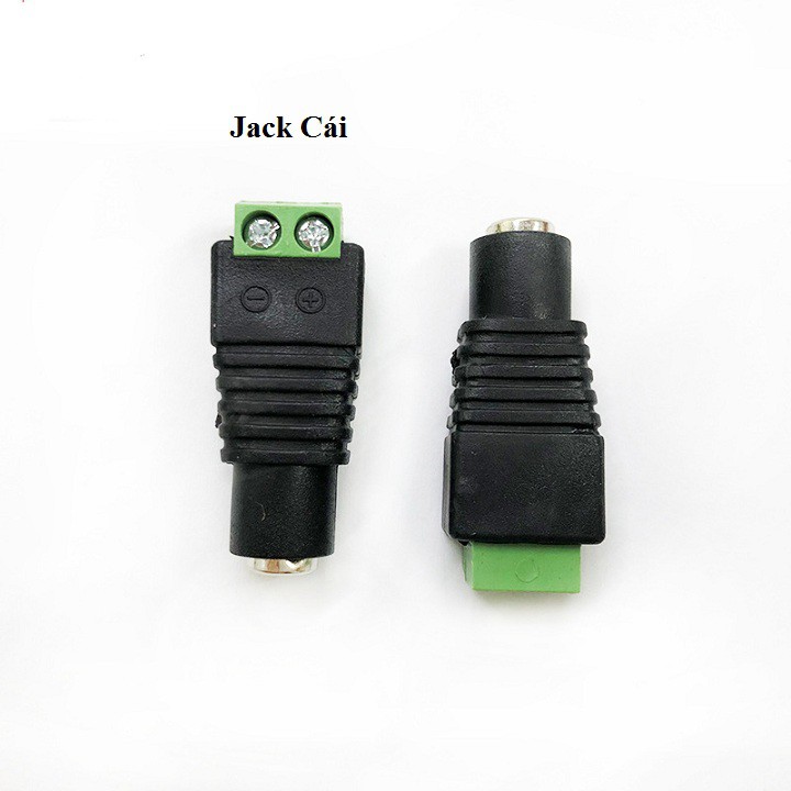 Jack nối nguồn đực cái 5.5mm