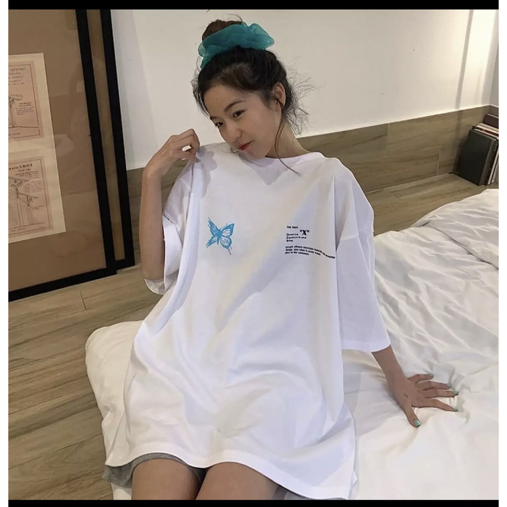 Áo Thun Unisex Nam Nữ Form Rộng Tay Lỡ BƯỚM THE THIRD