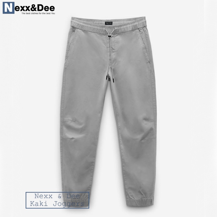 Quần dài kaki nam jogger vải kaki cao cấp Nexx&Dee -JG01