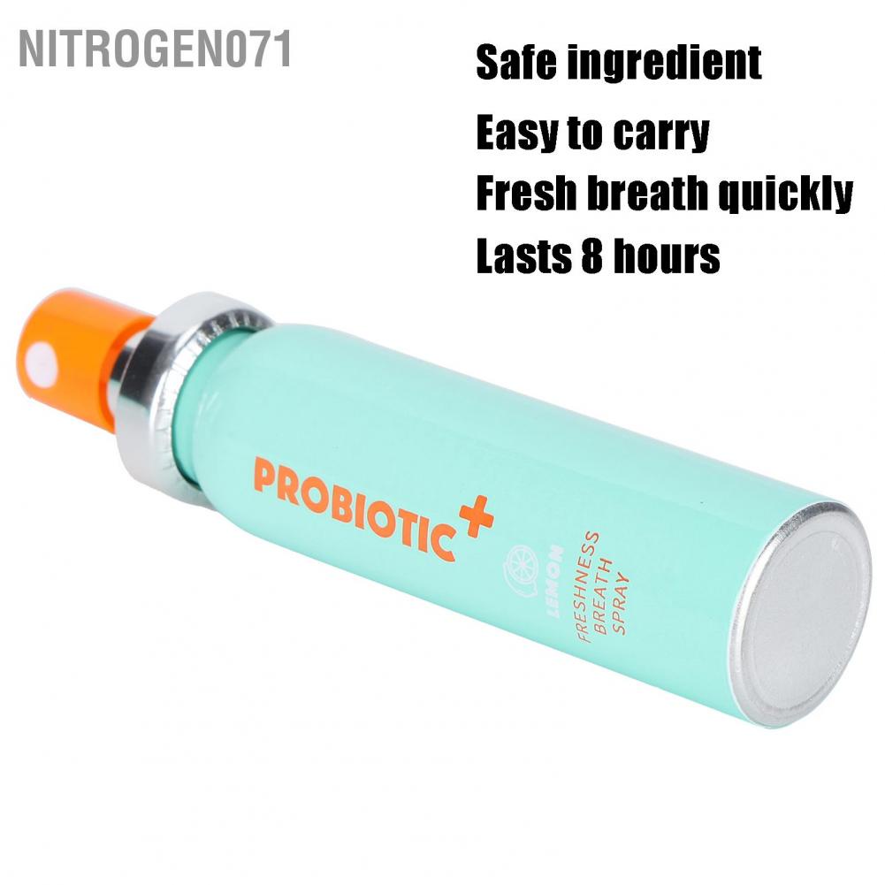 [Hàng mới về] Bình xịt Nitrogen071 hương chanh cải thiện hơi thở thơm tho