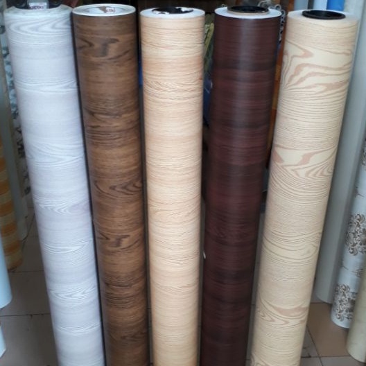 Giấy Dán Giả Gỗ, Decal Dán Giả Gỗ Trang Trí Dán Bàn, Tủ, Tường