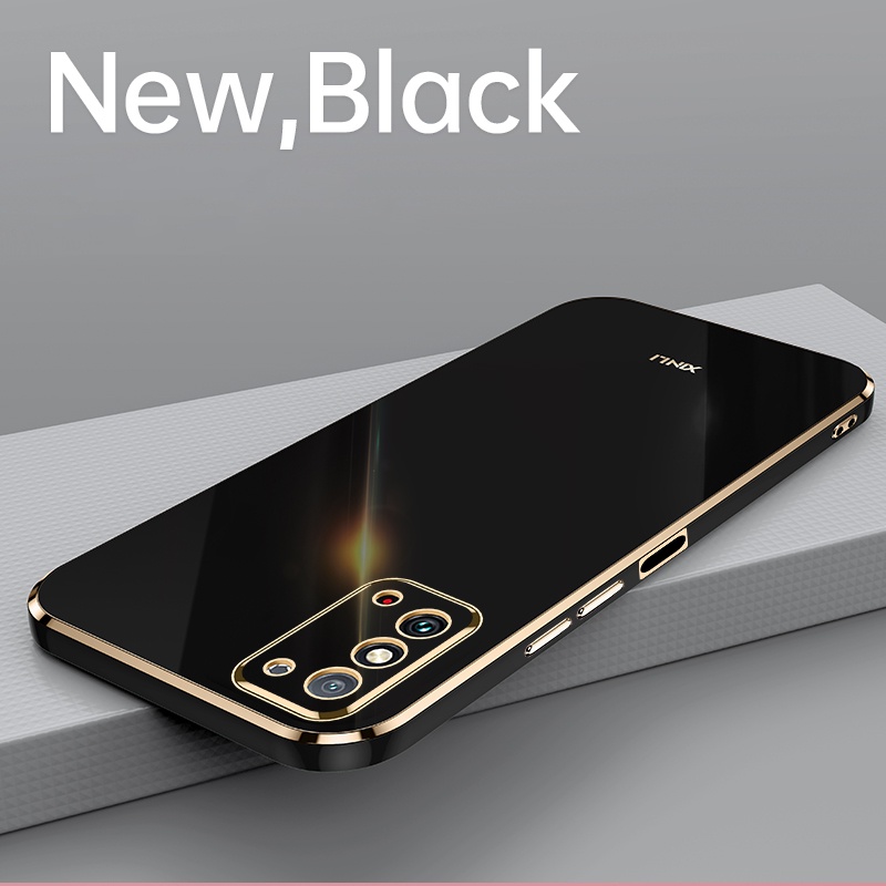 Ốp Điện Thoại TPU Dẻo Mạ Vàng 6D Sang Trọng Bảo Vệ Camera Cho Honor X30 X10 Max X30i 5G 10 Lite