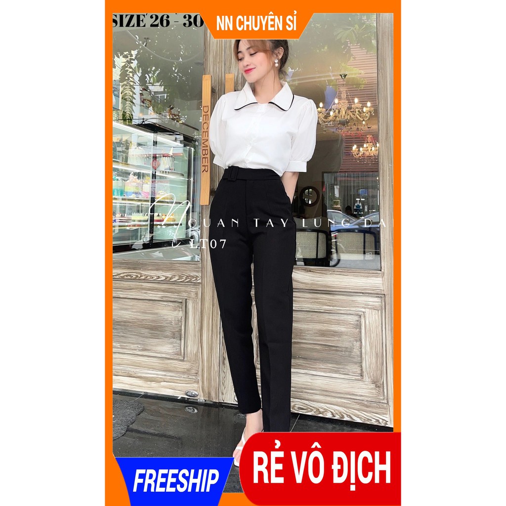 HÀNG ĐẸP ⚡ LT07 ⚡ QUẦN TÂY CÔNG SỞ ⚡ QUẦN TÂY KÈM NỊT ⚡ QUẦN TAY NỮ ⚡ QUẦN TÂY ỐNG ĐỨNG