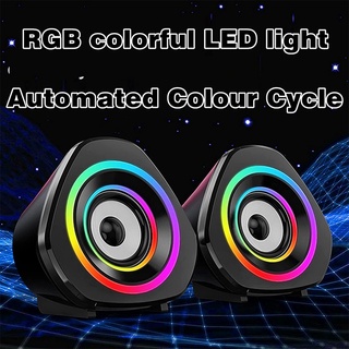 Loa máy tính có đèn RGB cổng USB
