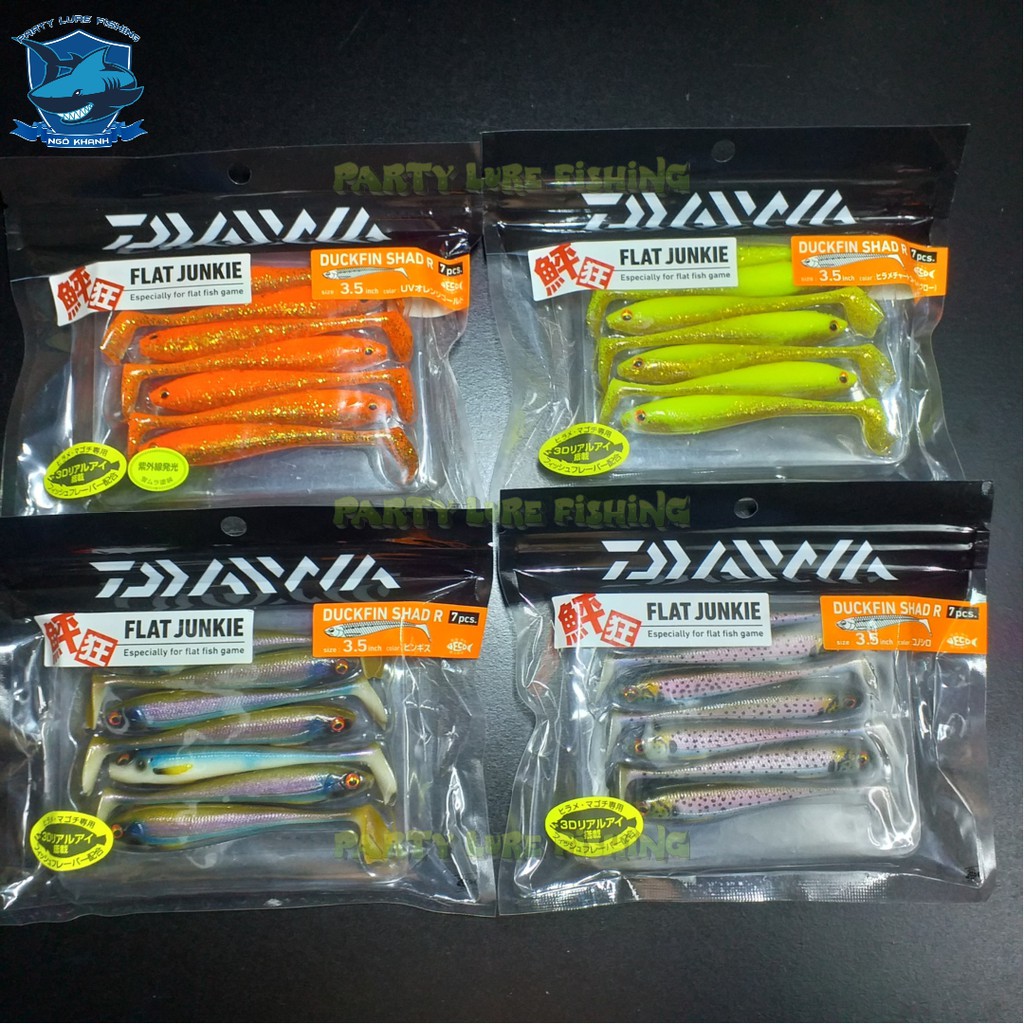 Mồi mềm Daiwa - Cá mềm câu chẽm, lóc