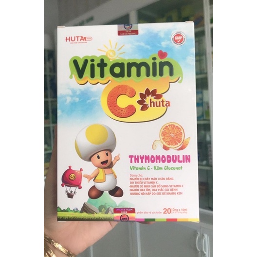 SIRO ống Vitamin C huta thơm ngon TĂNG SỨC ĐỀ KHÁNG