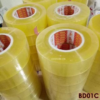 Băng dính đóng hàng, dán loại dai bền cuộn to 360g