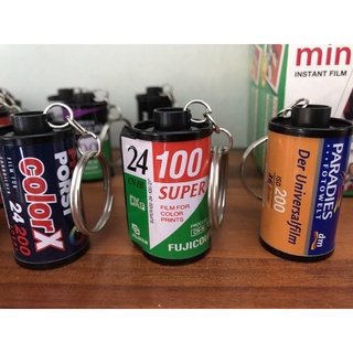 Set 2 móc khóa vỏ film các loại