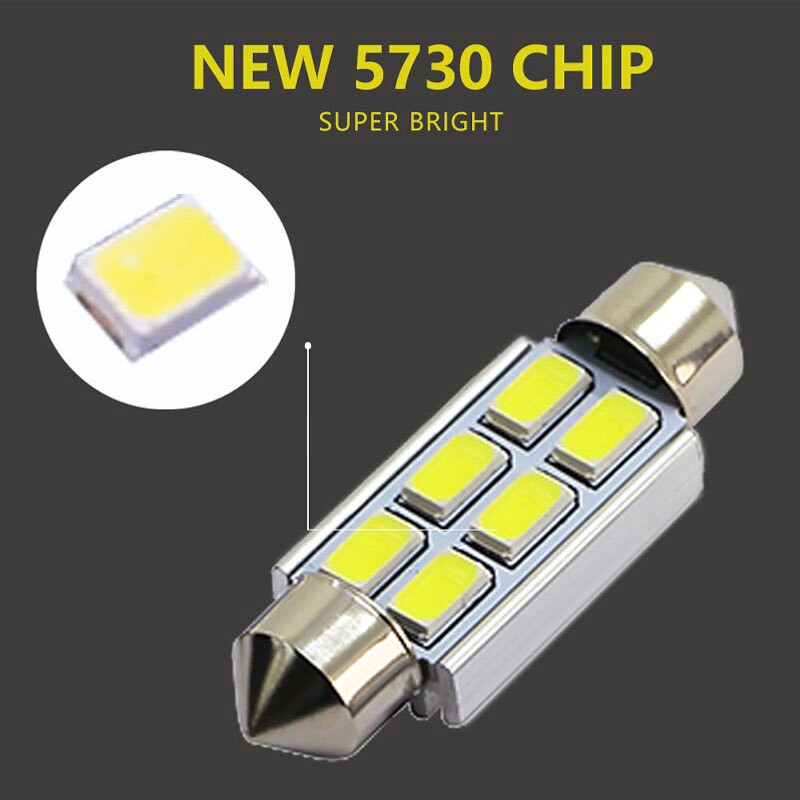 Set 10 đèn LED Kevanly C5W 31 36 39 41mm 5730 cho xe hơi