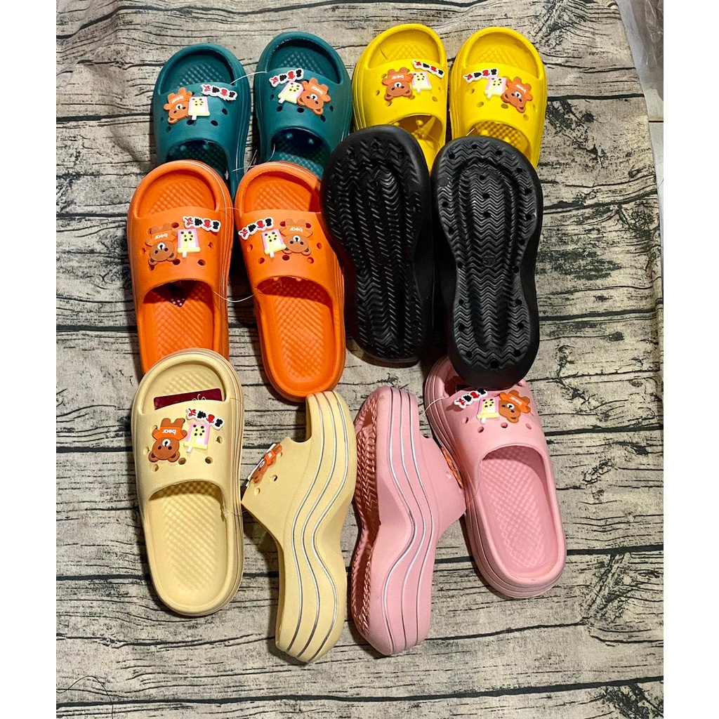 DÉP BẢNG ĐẾ CAO NỮ NHỰA SIÊU NHẸ GẮN THÚ SIZE 36-40