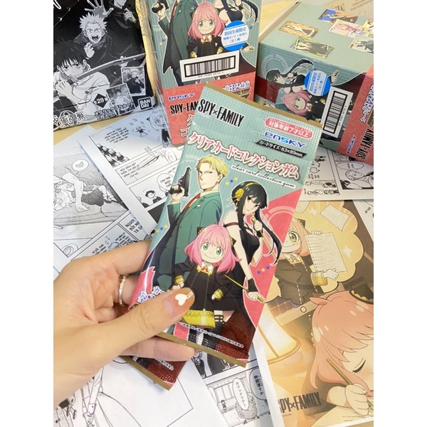 THẺ NHÂN PHẨM SPYXFAMILY BANDAI