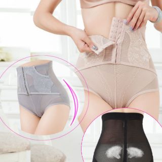 Quần Gen Nịt Bụng Lưng Cao Móc Gài