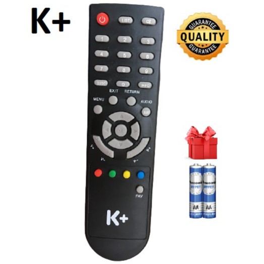 Remote Điều khiển K+ tròn , Remote truyền hình kỹ thuật số K+