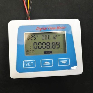 High Quality Digital Lcd Display Water Flow Sensor Meter Flowmeter Time Record DRV