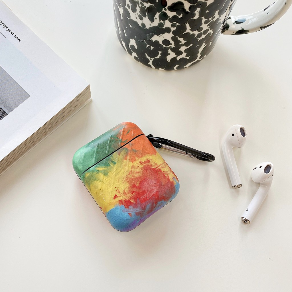 Vỏ hộp tai nghe không dây màu nước dành cho AirPods AirPods Pro