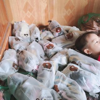 Tất gấu hàng loại 1 combo 10 đôi