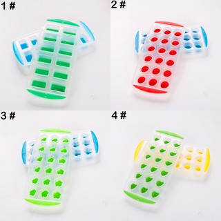 UPLUCKEYKhuôn silicon làm nước đá hình viên