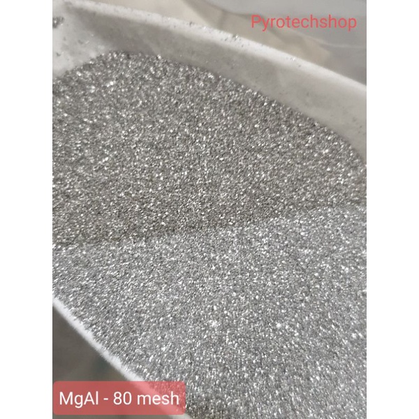 200 gam - Bột MgAl 80-100 mesh (Loại nguyên chất) - Magnalium 50:50