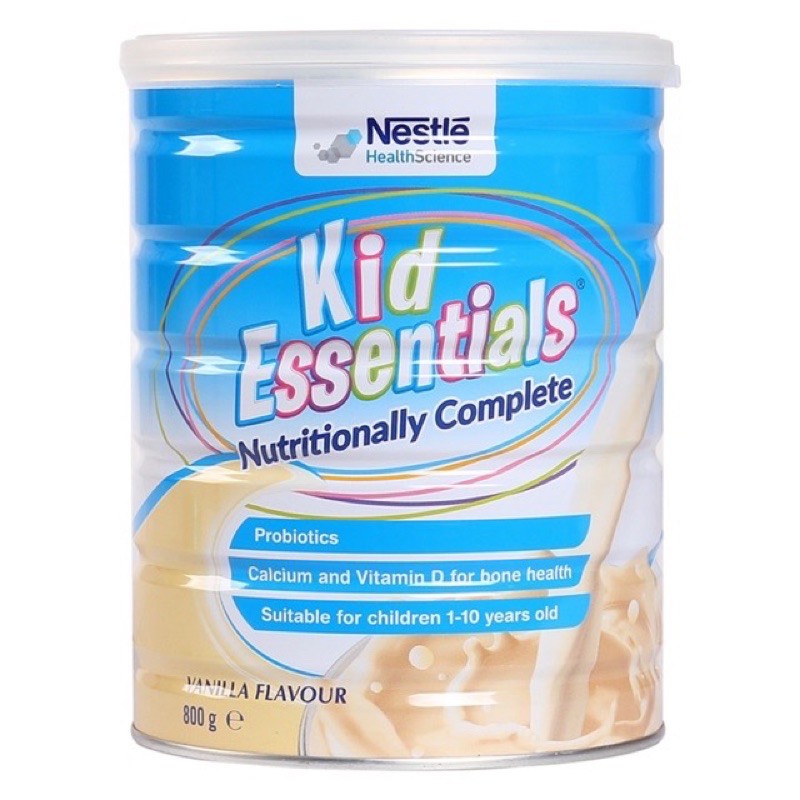 [Q. Gò Vấp] [DATE 7/2022] SỮA KID ESSENTIALS (Úc) hộp 800g tăng cân nặng, chiều cao cho bé 1-10 tuổi