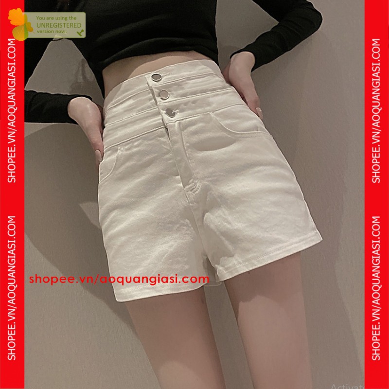 Quần Đùi Kaki Nữ Đính Nút mt1011, MT976, mt602, mt261, mt686, mt329, mt406, mt648, mt1076, mt1132, mt1045 (size S, M, L)