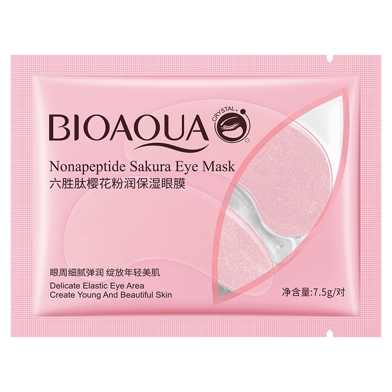 Combo 10 miếng nạ mắt Bioaqua - đôi mắt xinh