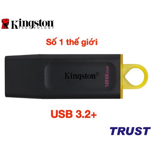 USB 3.0 128GB Kingston DataTraveler 100 -Bảo Hành 5 Năm- Hàng Chính Hãng