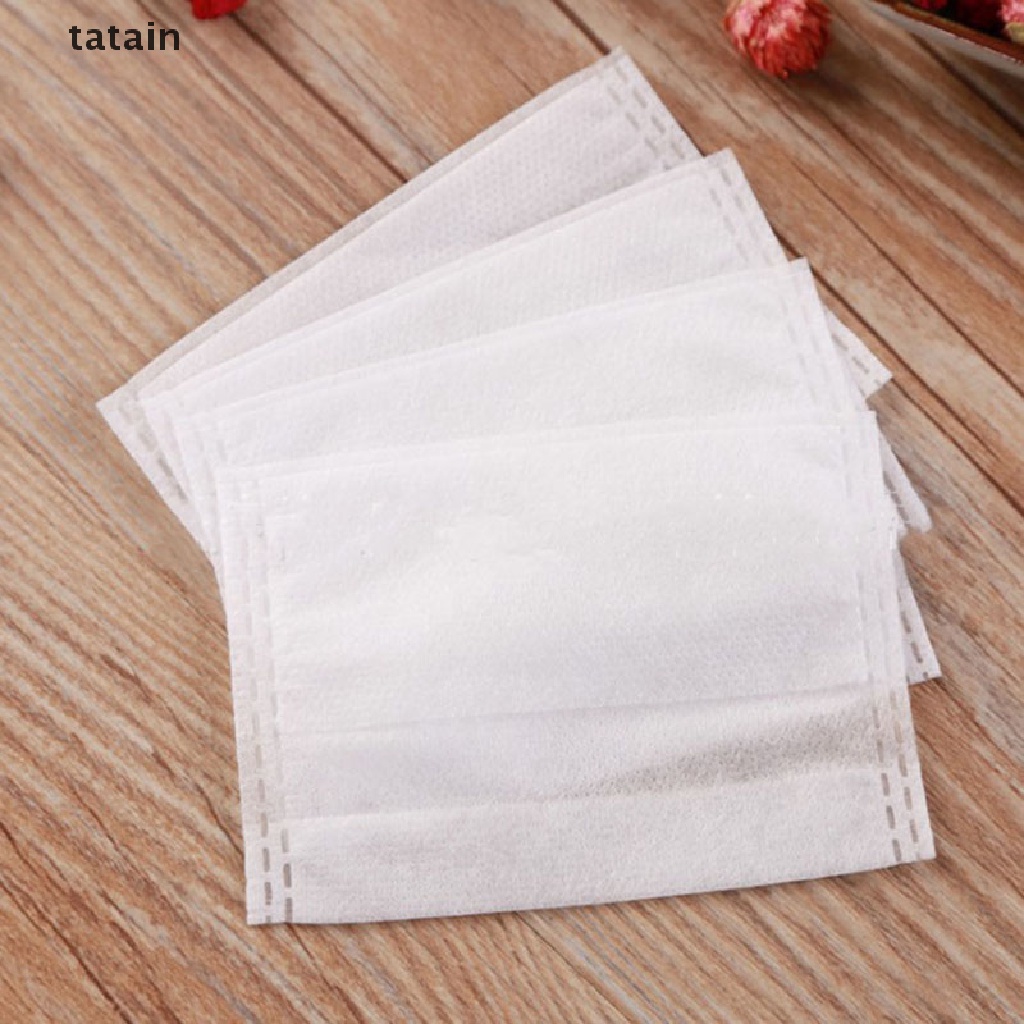 [TAT] 100PC Lọc túi trà rỗng không dệt bằng cách lọc trà thảo Túi lọc trà/cà phê/thảo dược nhiề