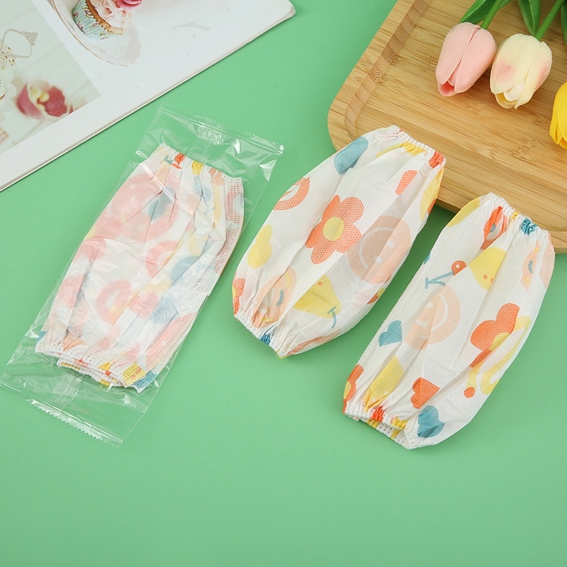 Sét 10 đôi gang tay bọc ống tay áo chống bẩn cho bé