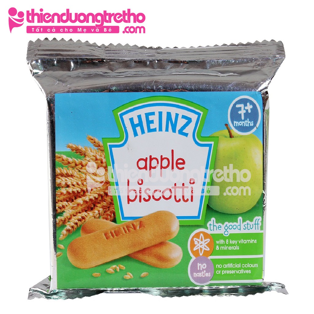 Bánh Quy Ăn Dặm Heinz Nhiều Vị 7m+