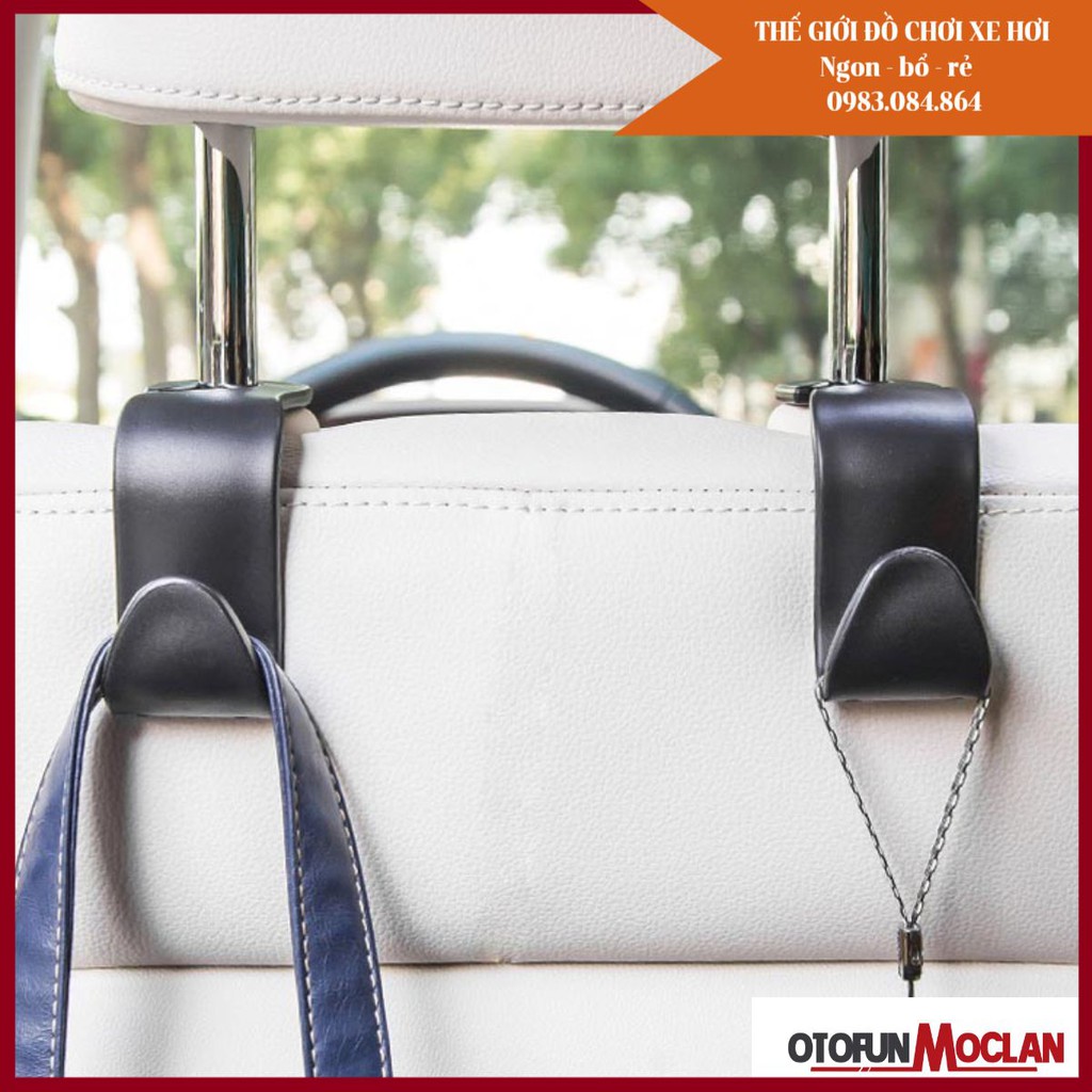 combo 2 Treo Đồ Sau Ghế Ô Tô - móc chữ S thông minh chịu tải trọng tốt