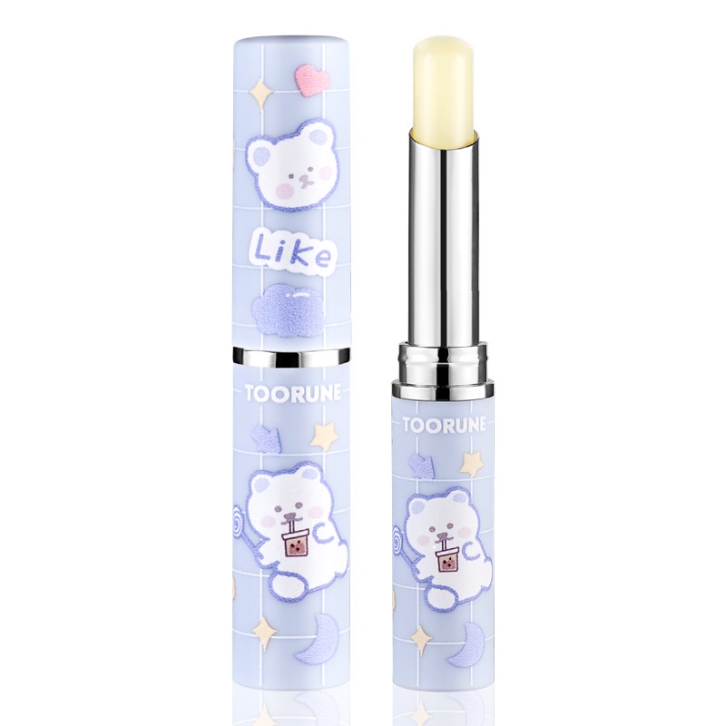 Son dưỡng có màu TOORUNE Cloud Bear Light Embellish Lip Balm dưỡng môi căng mọng, mềm mại, đem lại một đôi môi hồng hào