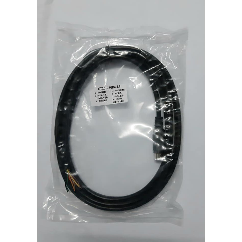 Cáp GT10-C30R4-8P kết nối PLC Mitsubishi với các loại HMI GOT GT1020, 1030