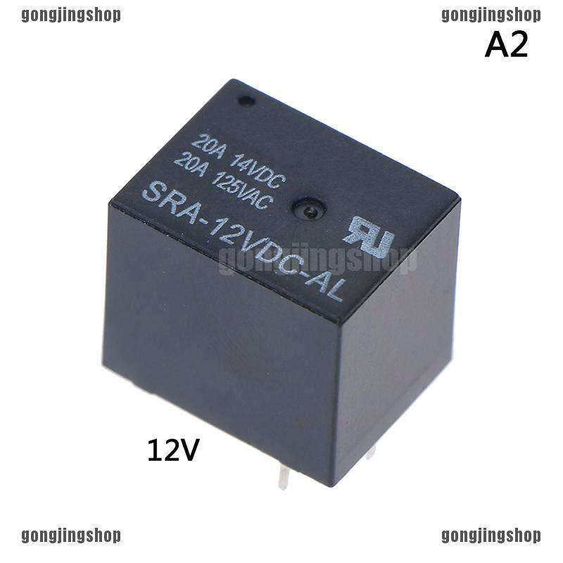 ❀GIÁ RẺ❀SRA-05VDC-AL SRA-12VDC-AL SRA-24VDC-AL 5V 12V 24V 20A T74 4PIN Relay