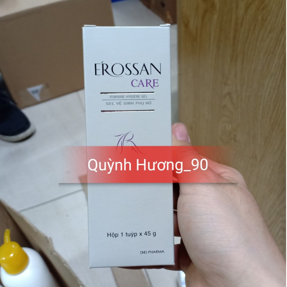 Gel vệ sinh phụ nữ EROSSAN CARE 45g lưu hương.