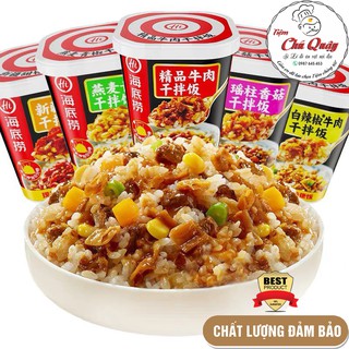 CƠM TRỘN Haidilao ăn liền - Hộp 137gr - Đồ ăn vặt nội địa [Tiệm Chú Quậy]
