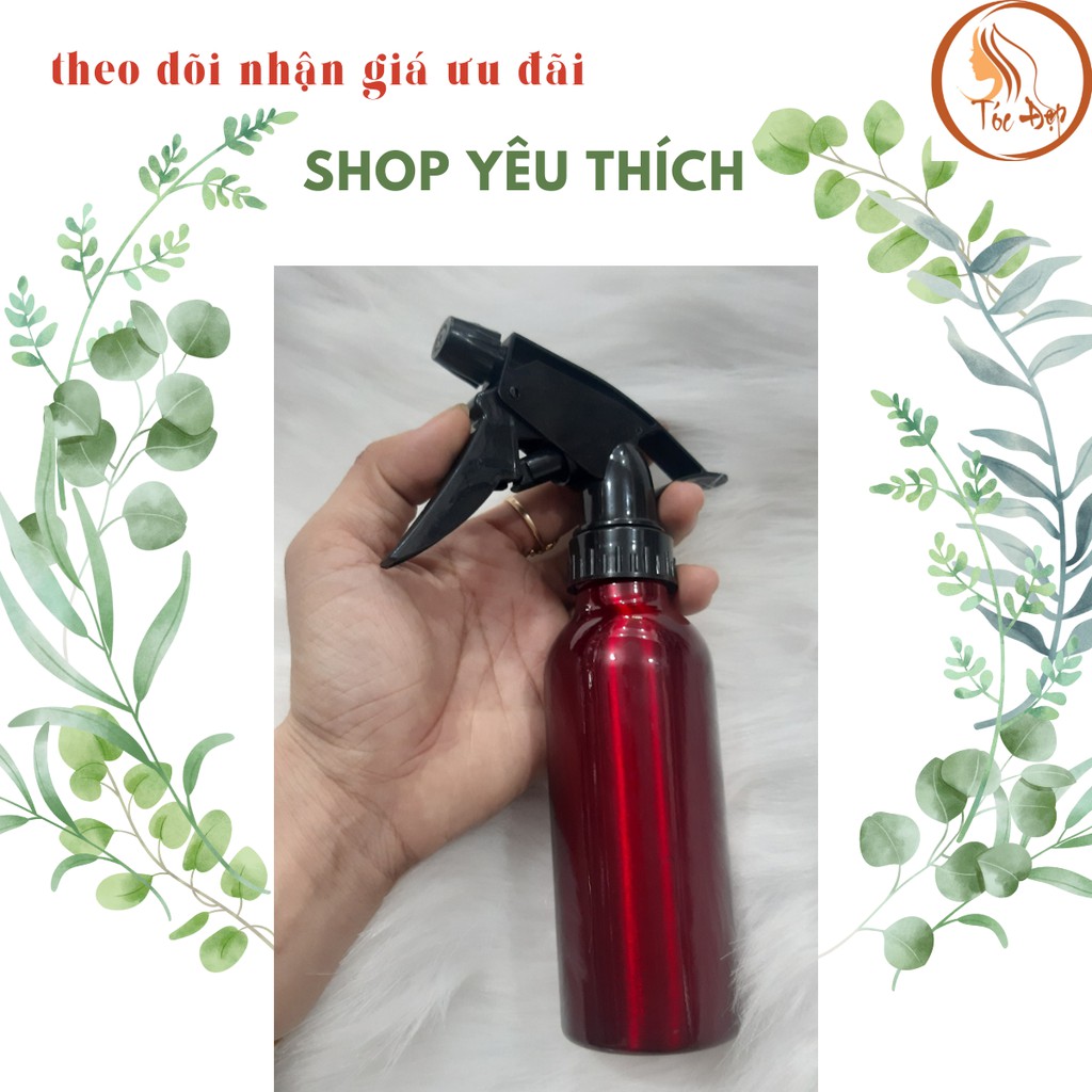 [Giá Rẻ] Bình xịt nước kim loại phun sương - bình xịt tóc, xịt tưới hoa, chai xịt sương tưới cây