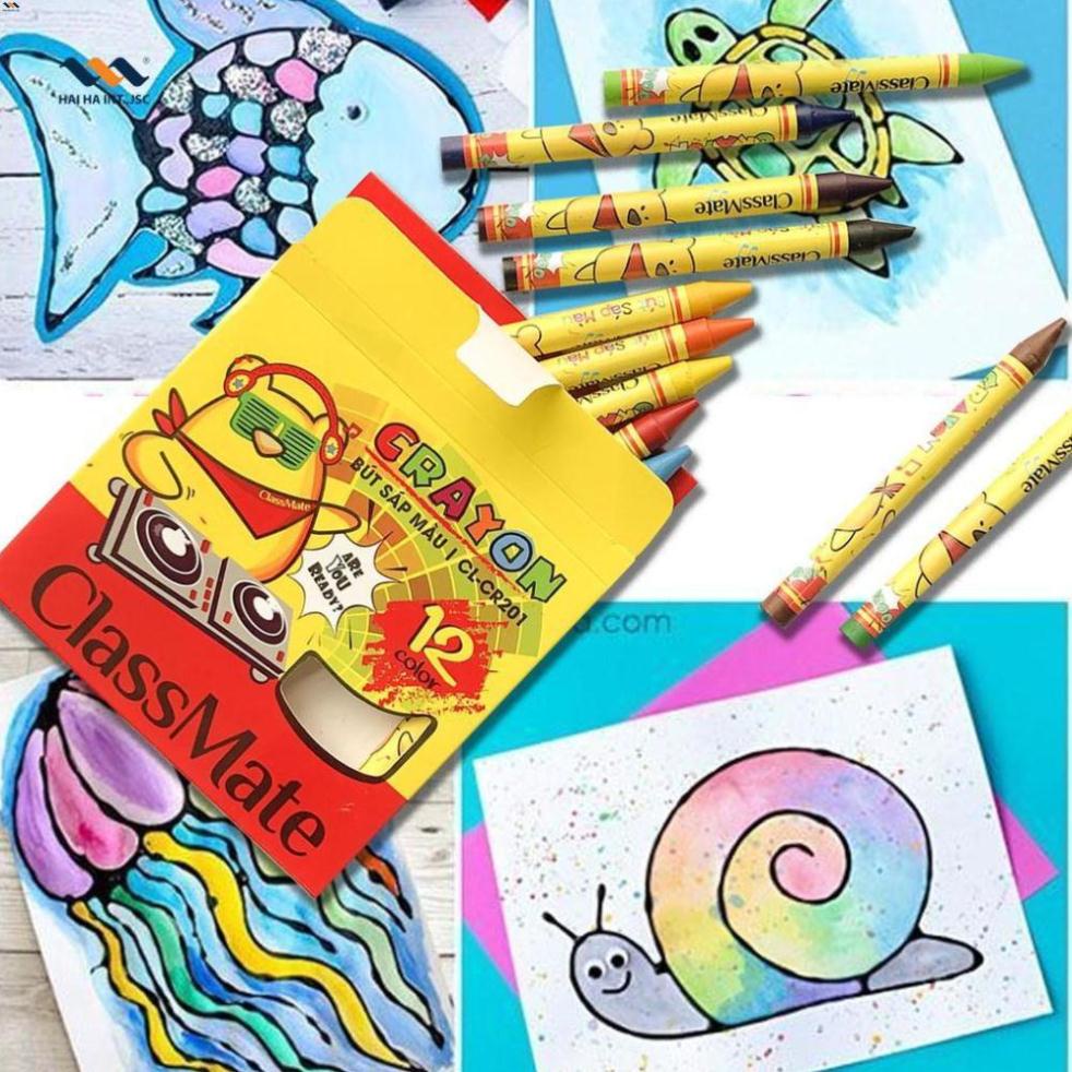 Bút sáp màu CLASSMATE CR201/202/203  .