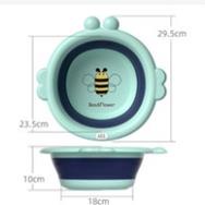 Thao/Chậu Rửa Cho Bé Gấp Gọn Tiện Lợi, Có Hình Con Ong Dễ Thương️
