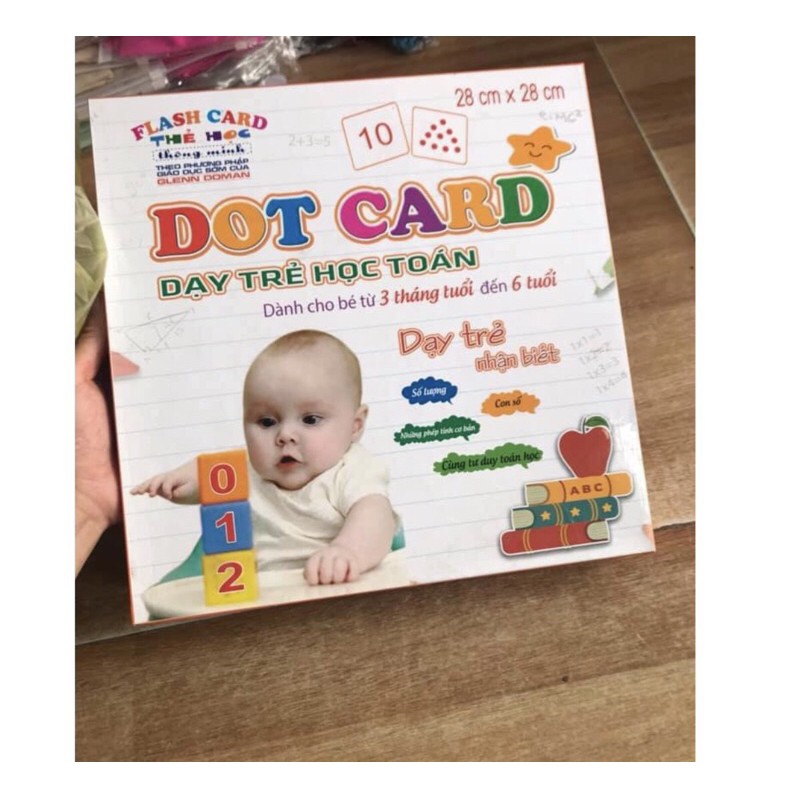 Dot card Dạy Trẻ Học Toán