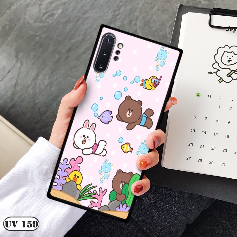 Ốp lưng nhám cho điện thoại Samsung Galaxy Note 10 Plus