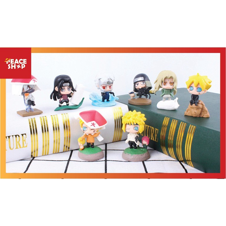 Mô Hình Nendoroid Naruto Chibi Bản Đặc Biệt Figure Anime Manga Decor Trang Trí Bàn Học Bàn Làm Việc MH40