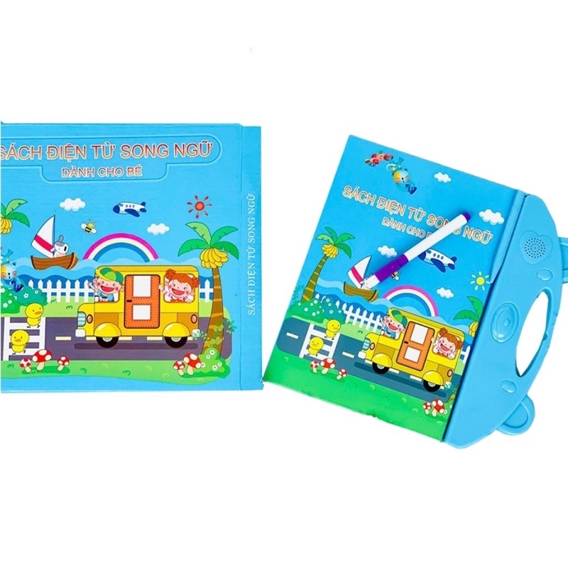Sách điện tử song ngữ có âm thanh giúp bé học tiếng Anh và Tiếng Việt - Chi chan