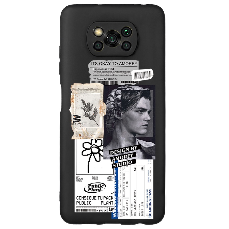 Ốp lưng GUMAN chống bẩn dễ thương đẹp cho POCO X3 Pro GT NFC F3 M3 M2 Redmi Note 9 10 MAX 9S 10S Xiaomi kute xy8cj299