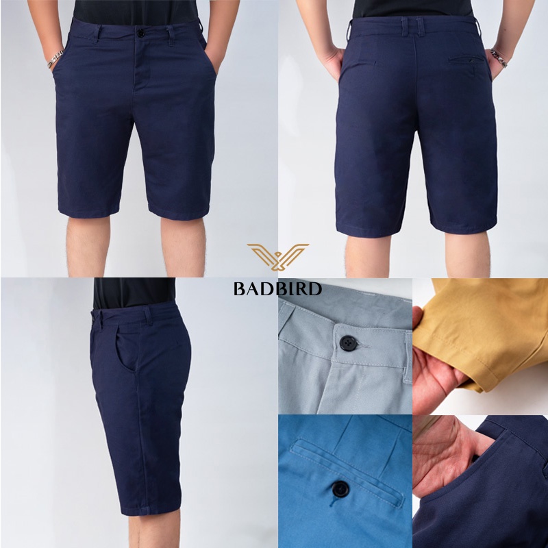 Quần Đùi Nam BADBIRD, chất liệu kaki cao cấp, kiểu dáng basic đến từ thương hiêu Việt