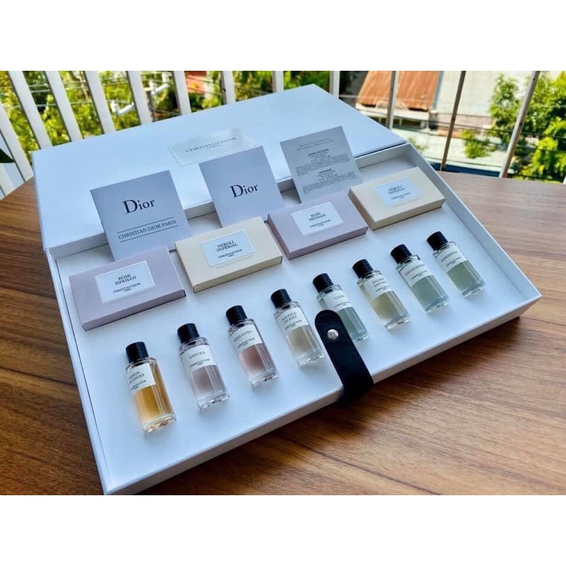 Set nước hoa Maison Christian Dior 8x7,5ml + xà bông tắm 4x50g | Thế Giới Skin Care