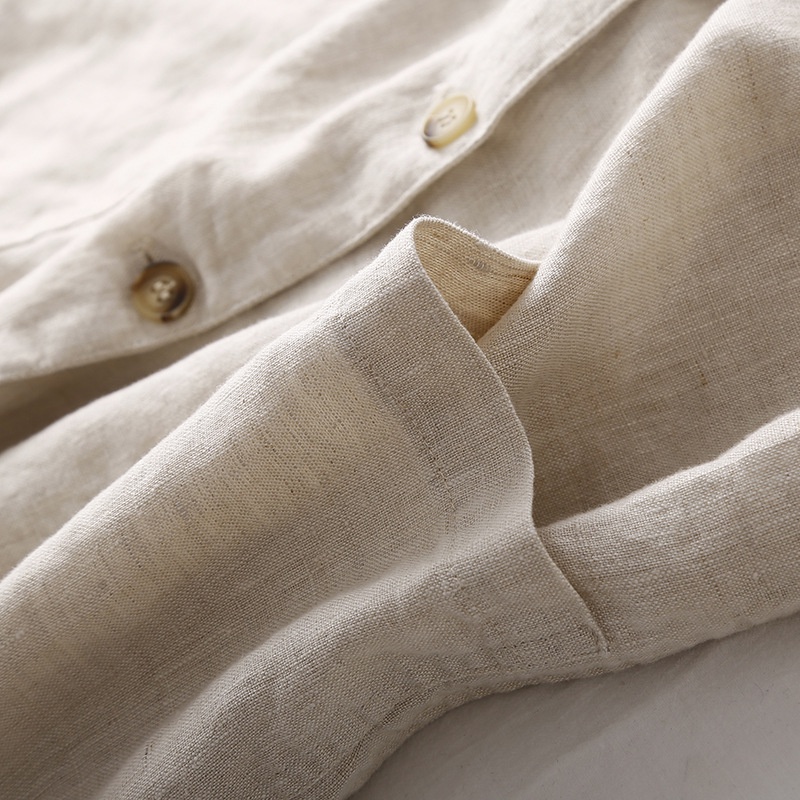 Áo Blazer Nữ Chất Linen Bột Cao Cấp. Hàng 1 Lớp, 2 Túi, 3 Cúc ( Màu Muối Tiêu) BZ04