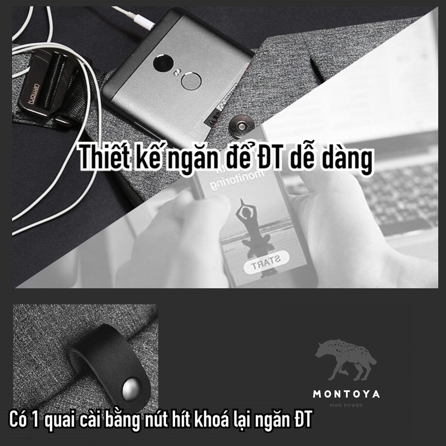 TÚI ĐEO CHÉO NAM  MON-0001 | BigBuy360 - bigbuy360.vn