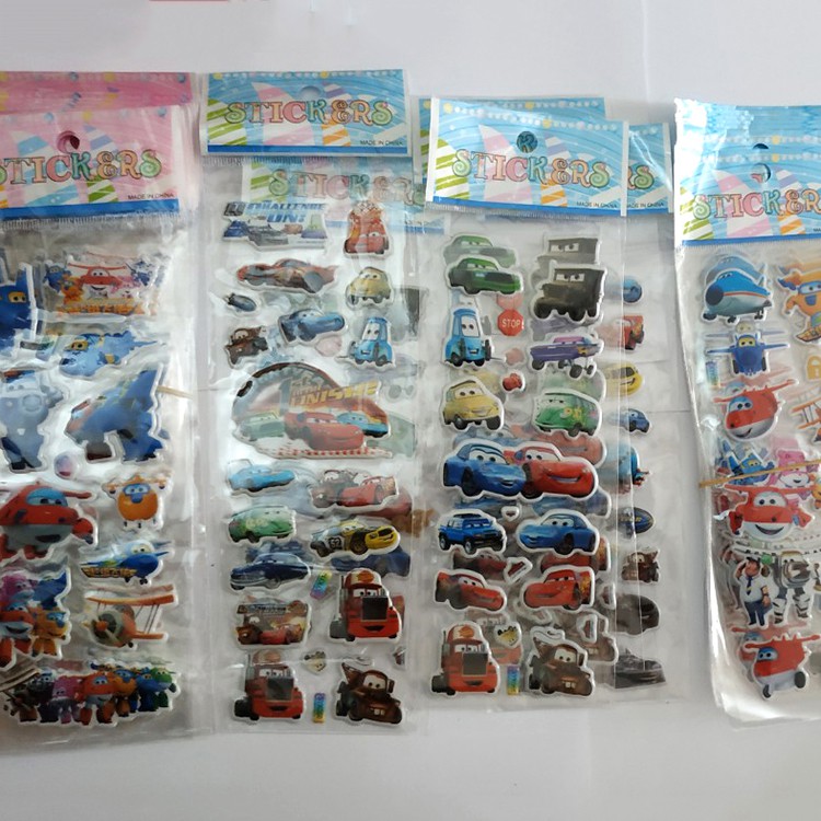 Set 3 Sticker trang trí nhiều mẫu 21*7 cm